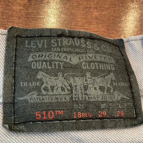 Levi’s 510 Super Skinny Gray Jeans - Picture 5 of 8